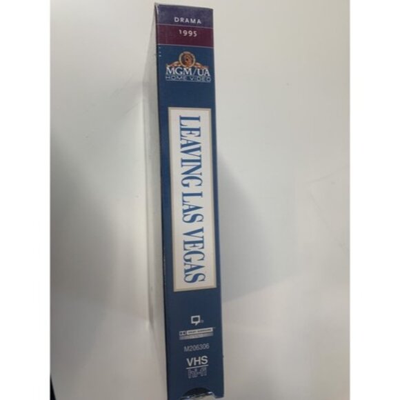 Leaving Las Vegas VHS 1997 MGM/UA Home Video Drama Nicolas Cage Elisabeth Shue A - Picture 2 of 4